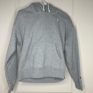UO x champion double hooded hoodie